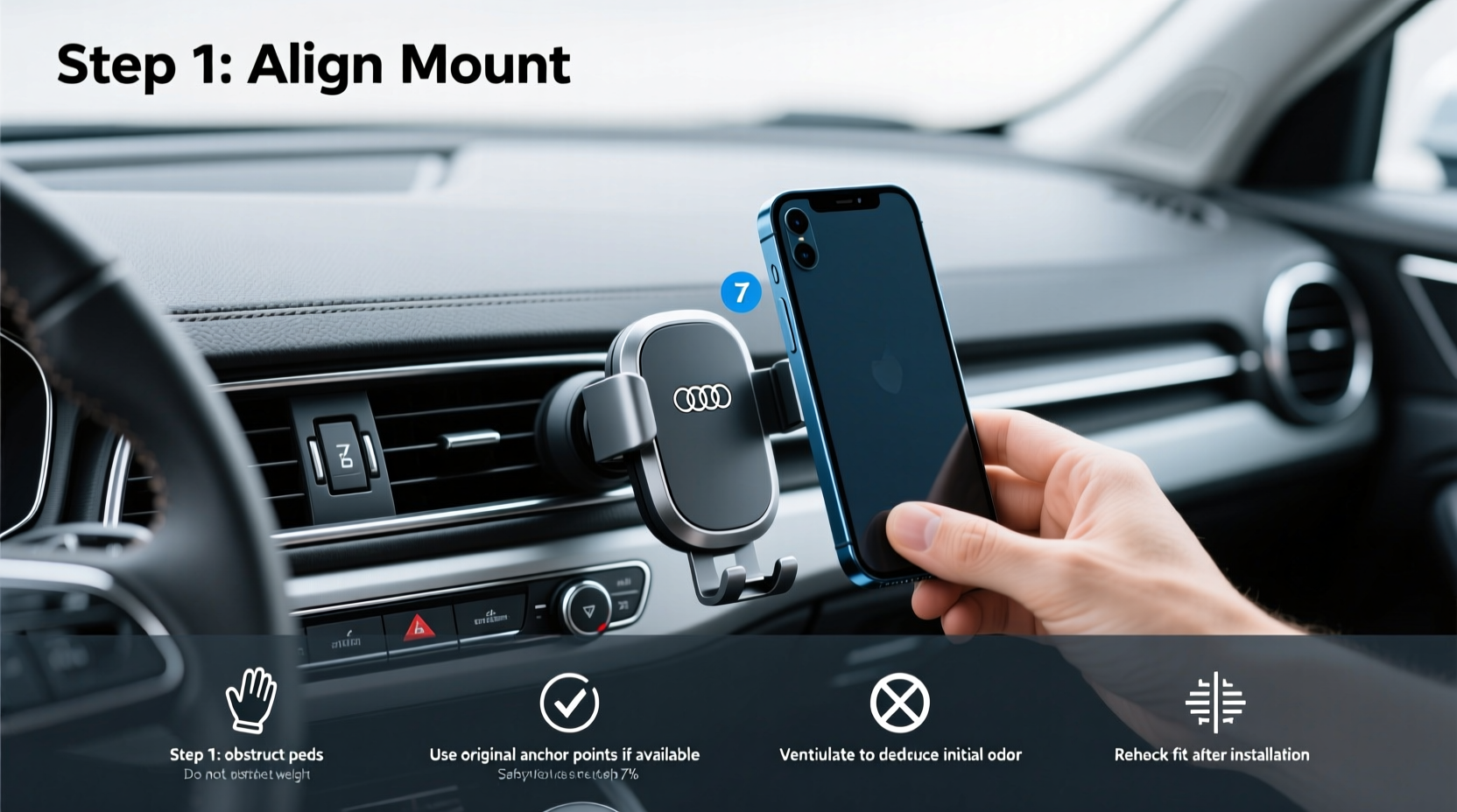 How to Choose Audi TT MK1 Dash Mounts for Phone for Sale
