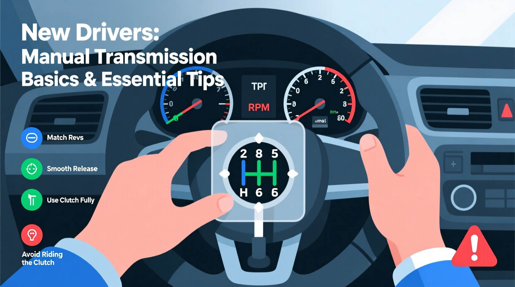 new drivers manual transmission