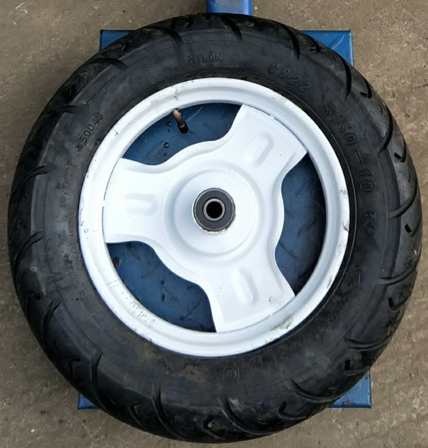 00-8独轮车车轮,带橡胶轮胎和金属轮辋钢轮辋独轮车轮胎 - buy wheel