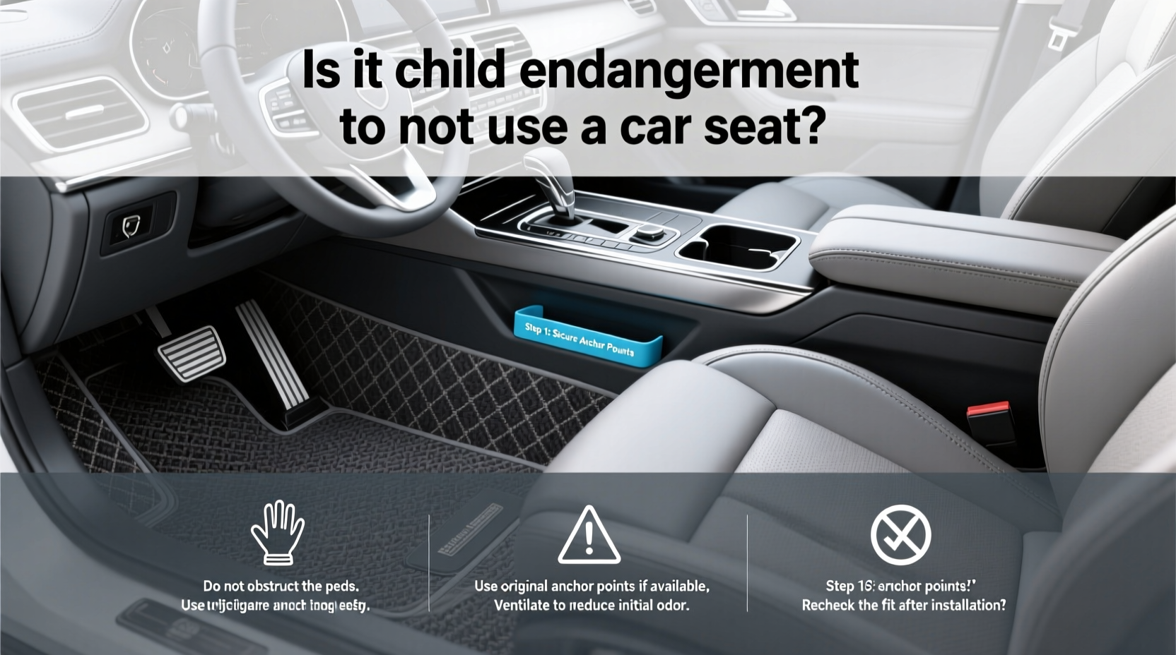 is it child endangerment to not use a car seat