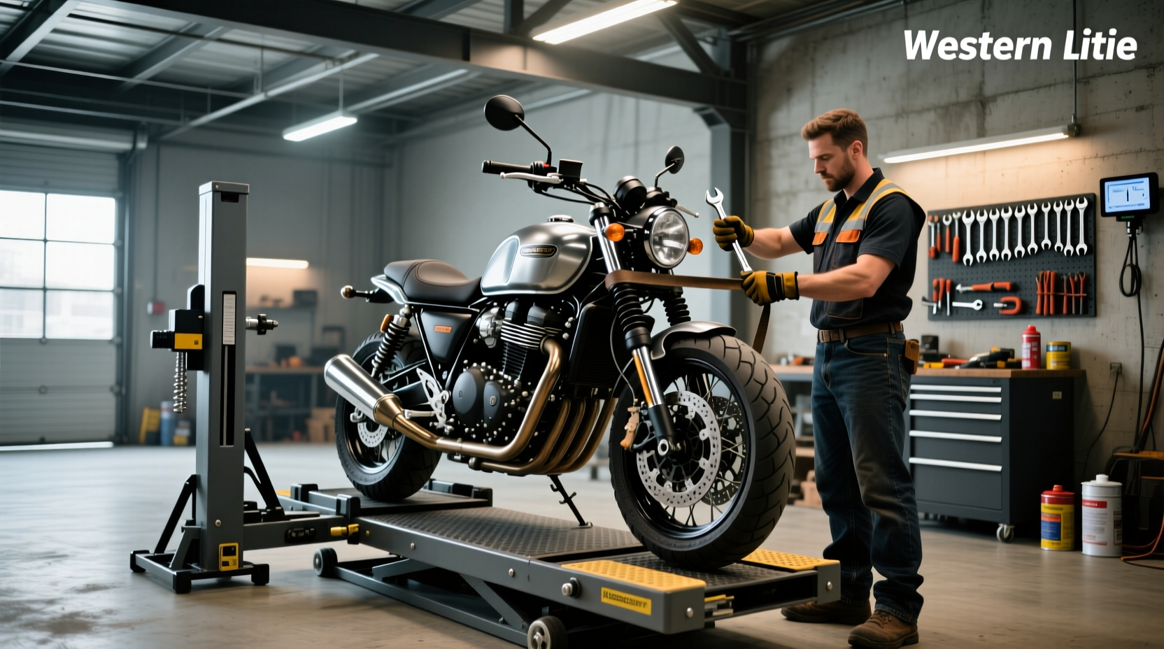 How to choose motorcycle repair platform,How to upright a heavy motorcycle?