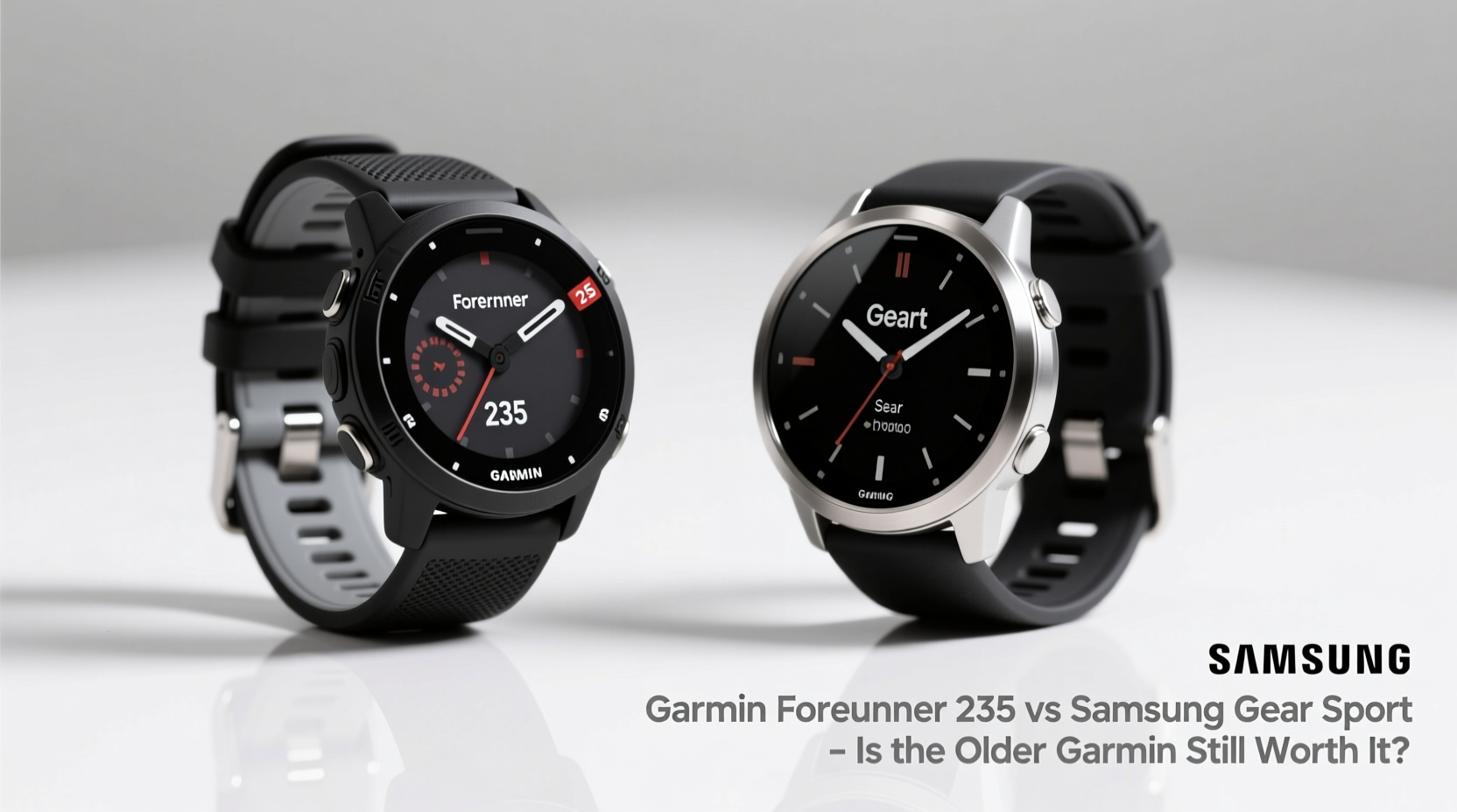 garmin forerunner 235 vs samsung gear sport is the older garmin still a good buy