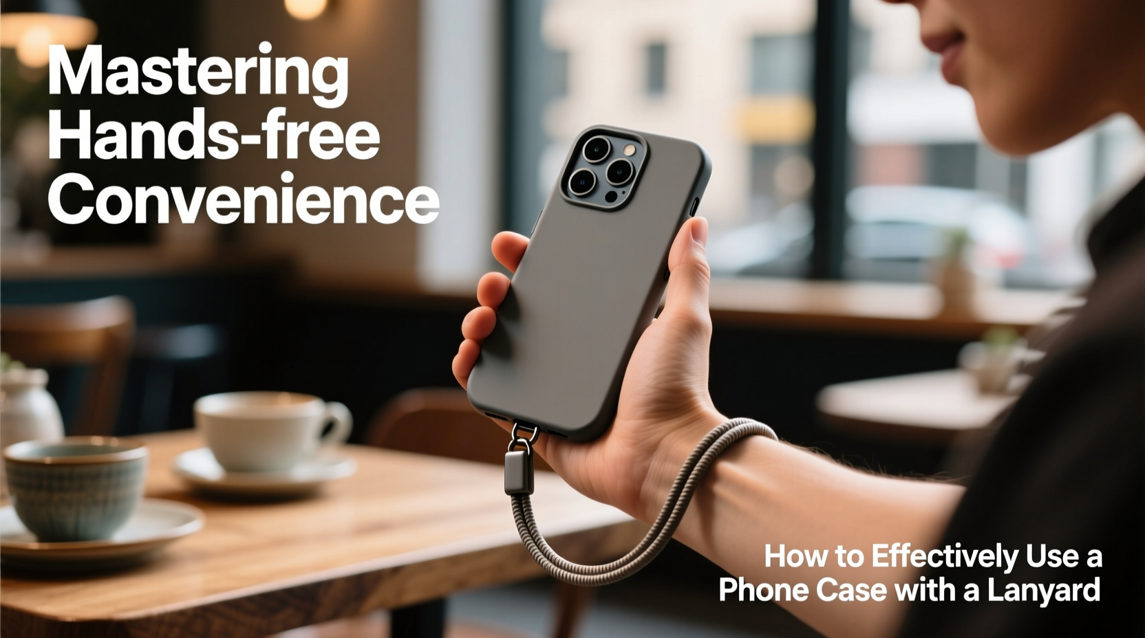 mastering hands free convenience how to effectively use a phone case with a lanyard
