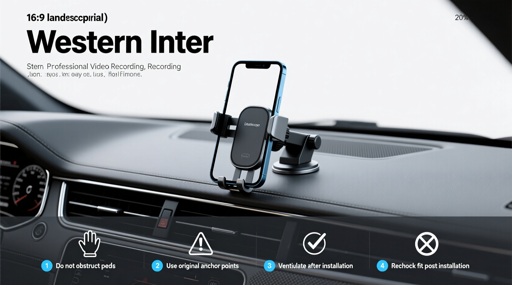 How to Choose Dashboard Mount for Phone to Video Recording