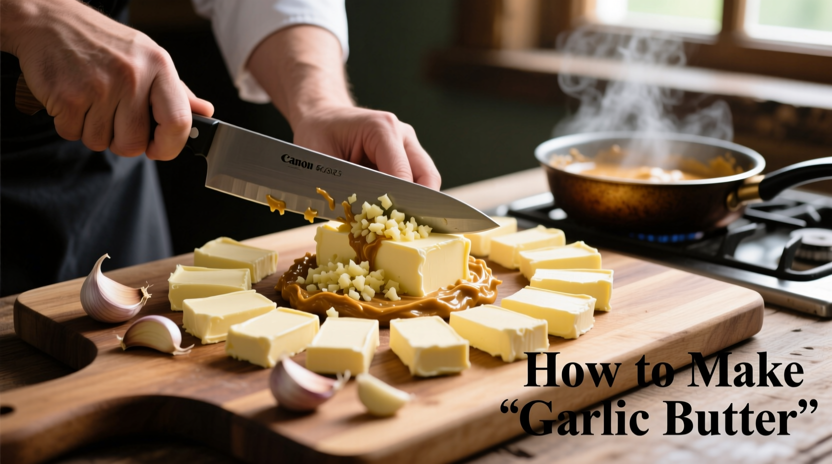 how do you make garlic butter