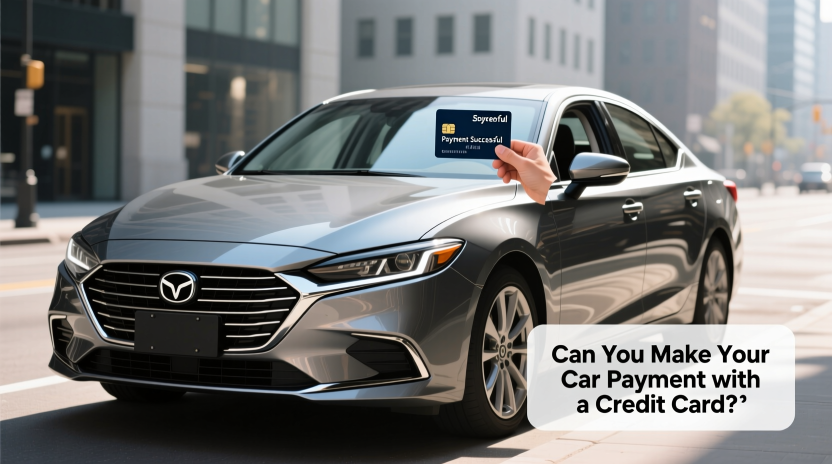 can i make my car payment with a credit card