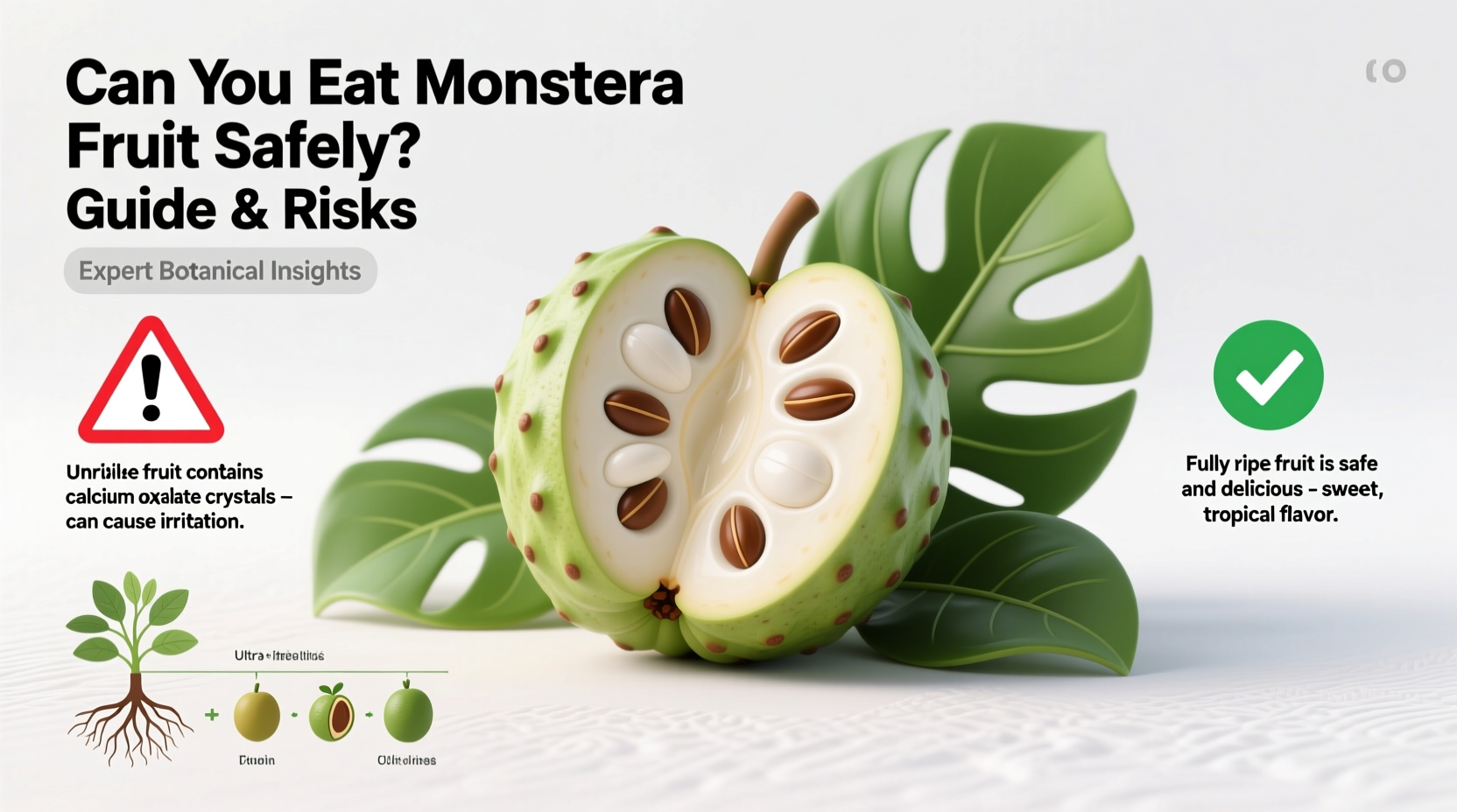 can you eat monstera fruit