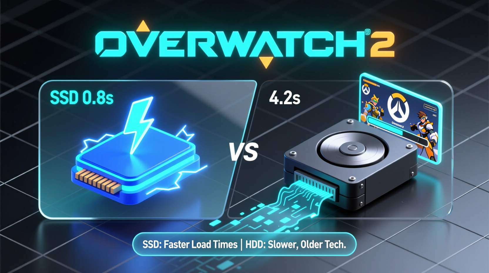overwatch 2 is an ssd really worth it over an hdd for faster loading