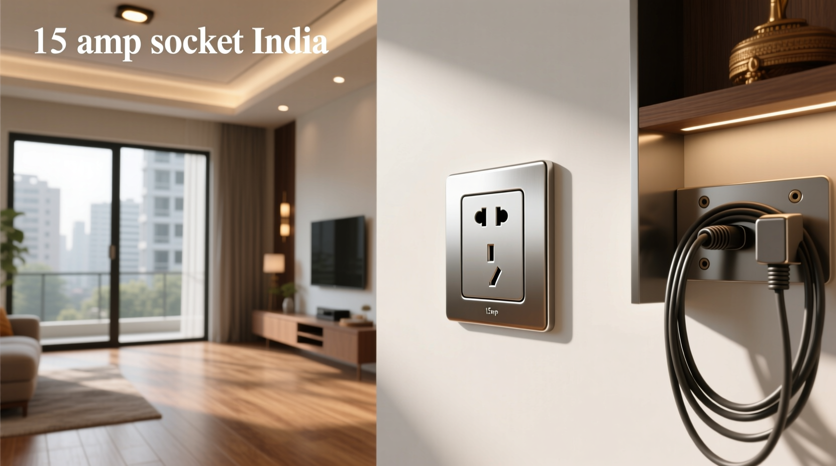 15 amp socket india what you actually need