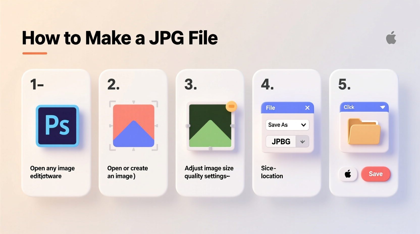 how to make a jpg file step by step guide for beginners