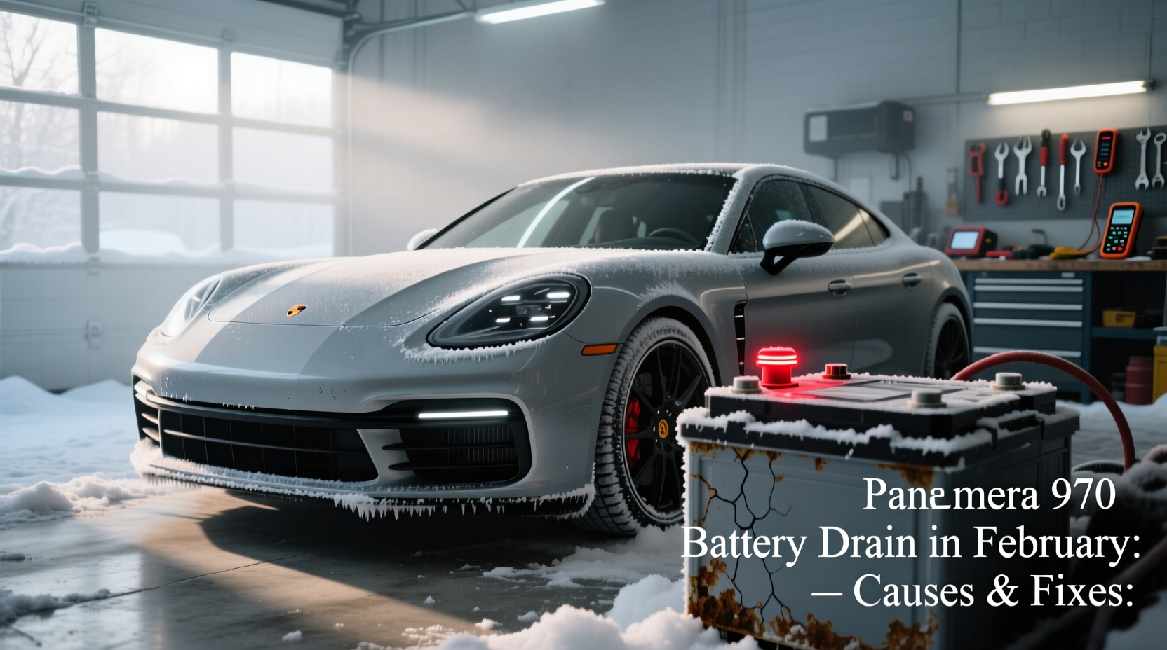 panamera 970 battery drain feb