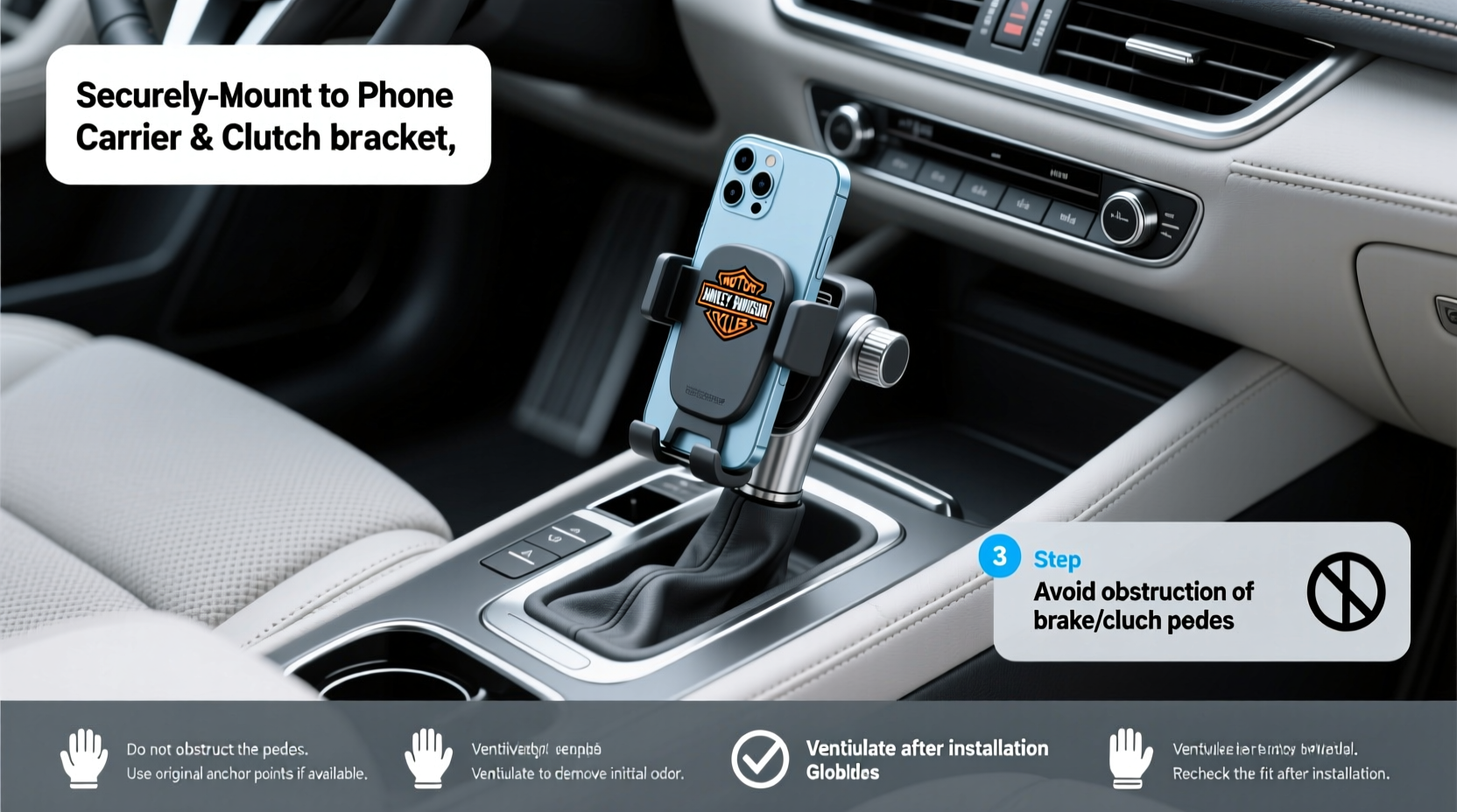 Harley-Davidson Universal Phone Carrier and Clutch Mount Buying Guide