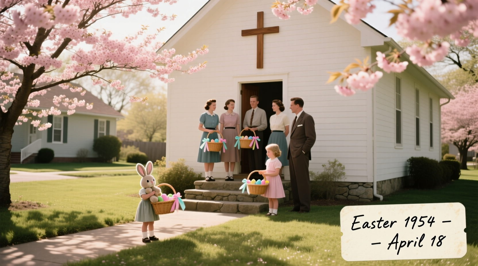 when was easter in 1954