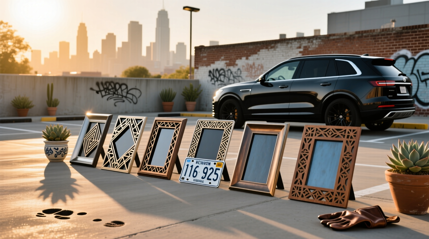 How to Choose Unique License Plate Frames Legally and Safely