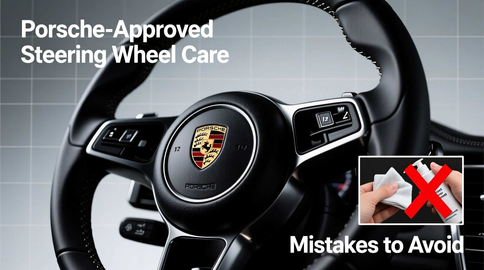 macan steering wheel care