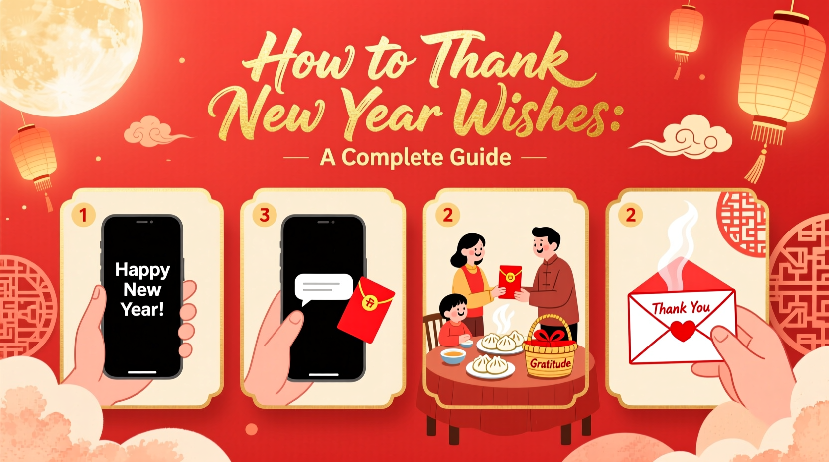 how to thank new year wishes