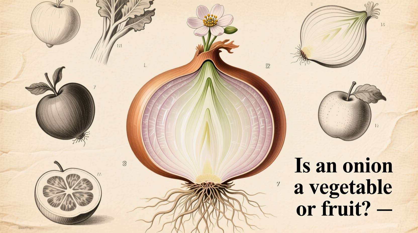 is an onion a vegetable or fruit