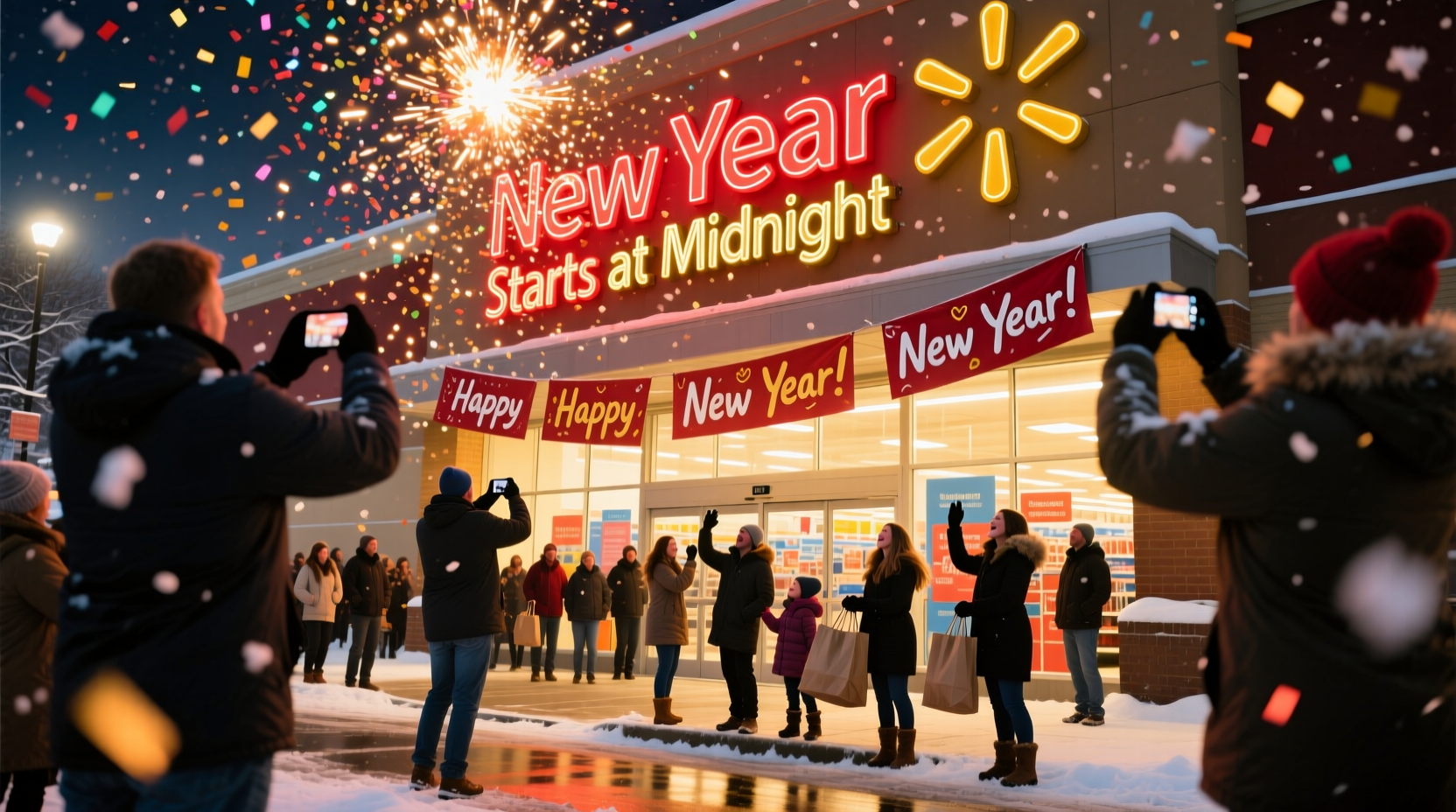 when does walmart new year start