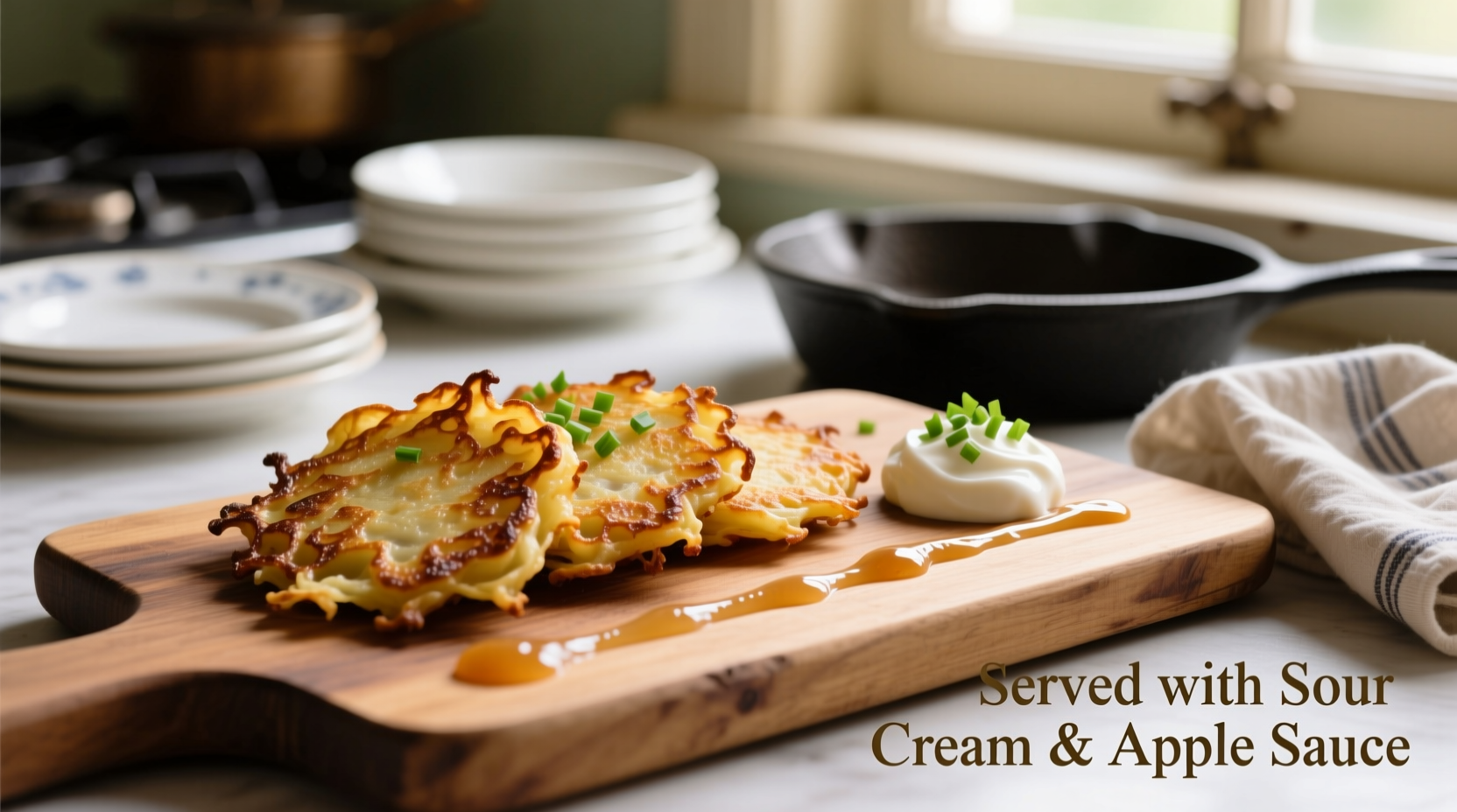 What Is Served With Potato Latkes: Traditional Pairings Revealed