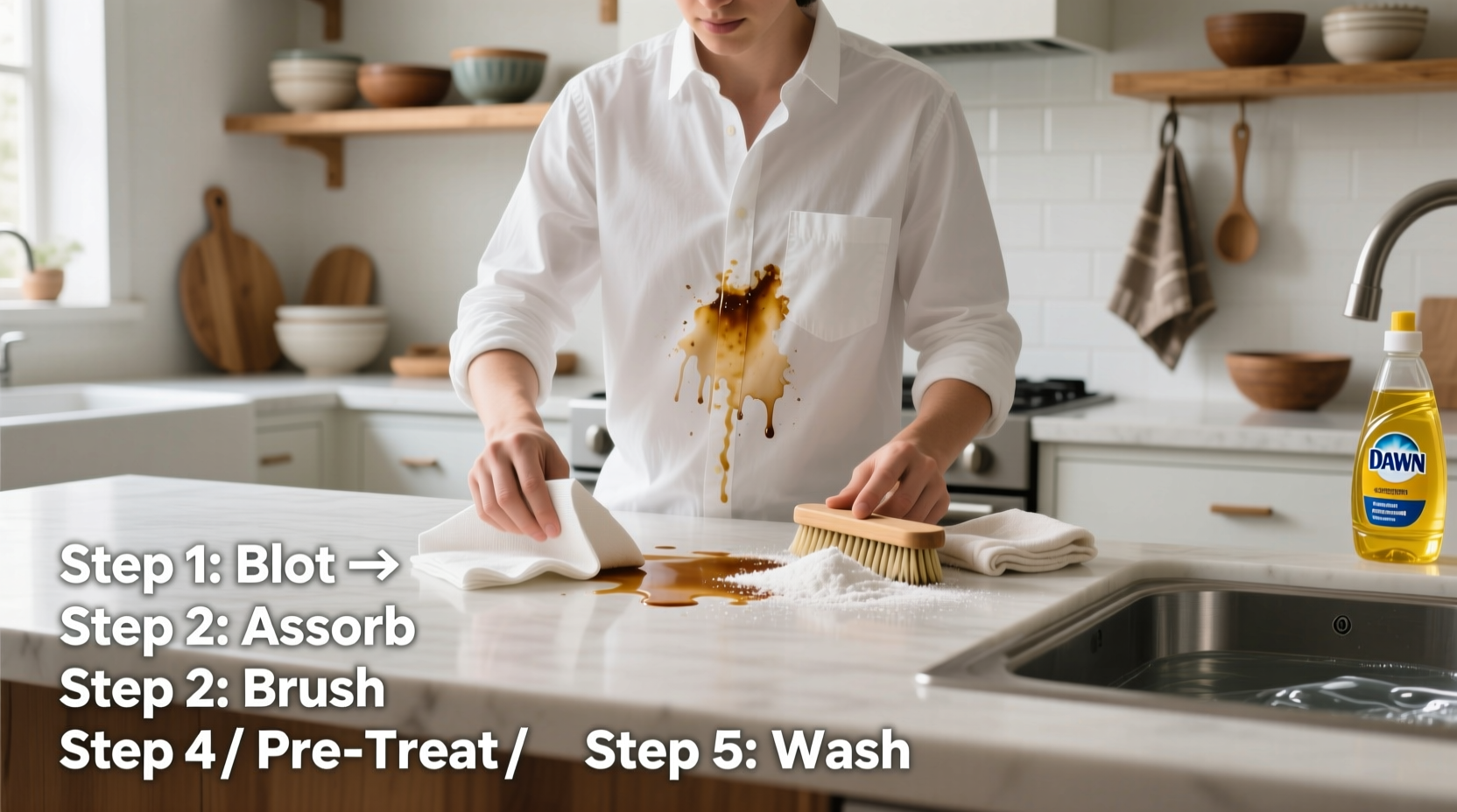 effective methods to remove grease stains from dry clothes without damage