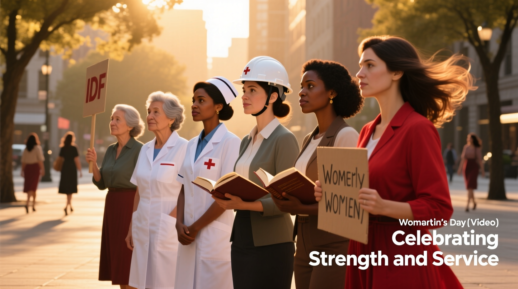 idf womens day video