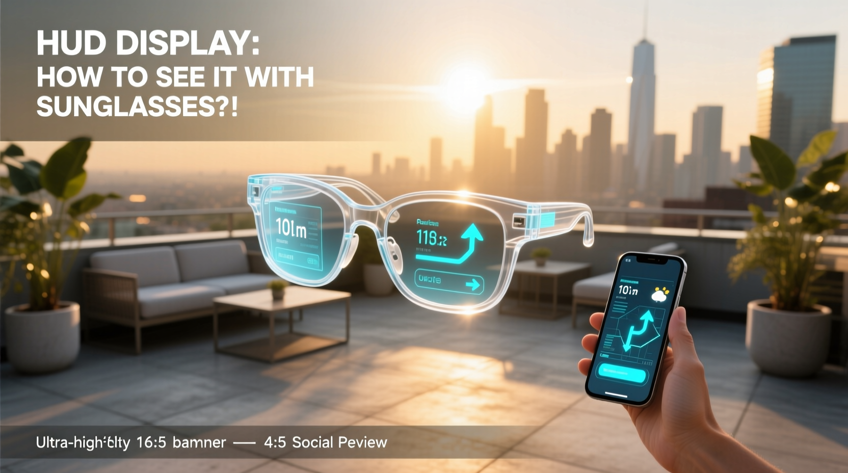 How to Choose Glasses HUD Display, How to See HUD with Sunglasses?