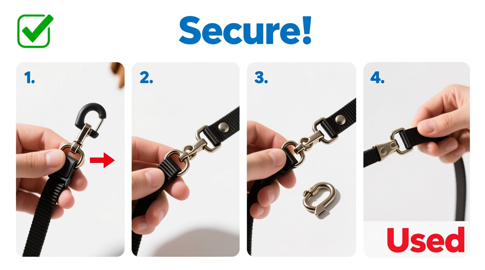 step by step guide to safely and easily replace your dog leash clasp