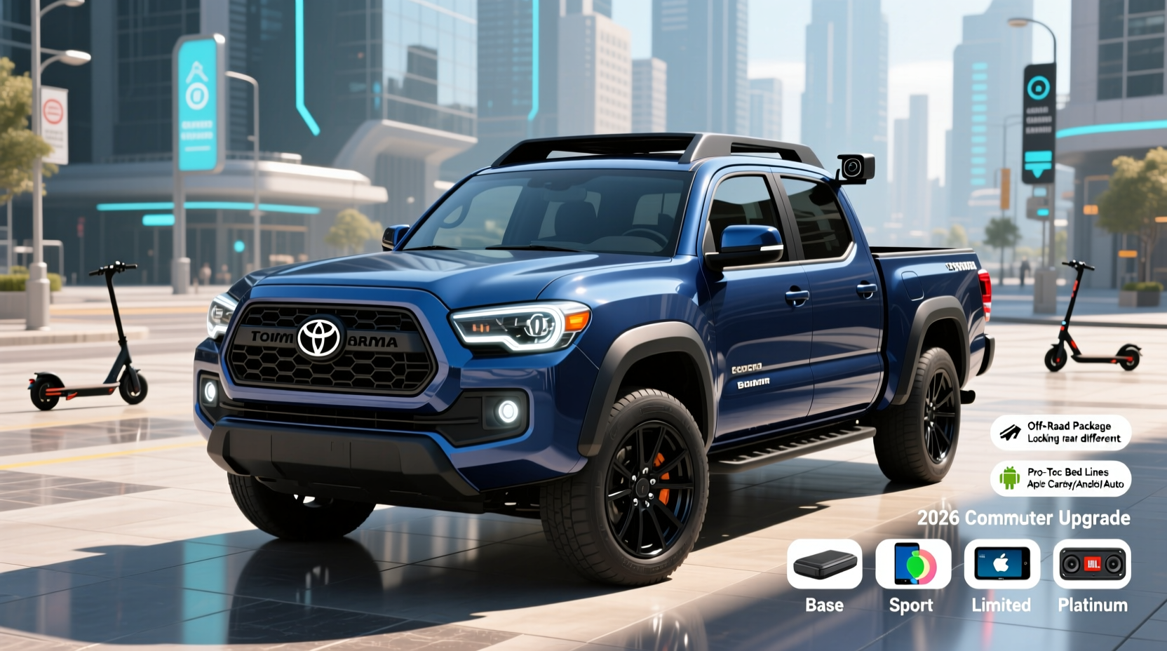 2026 commuter tacoma upgrade