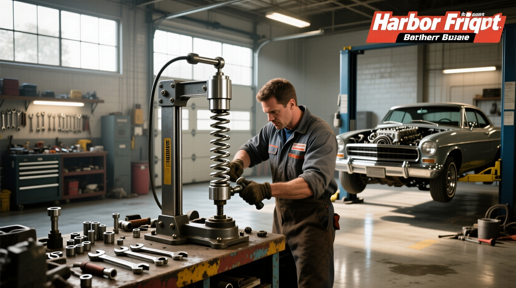 How to Choose & Use a Harbor Freight Coil Spring Compressor Safely