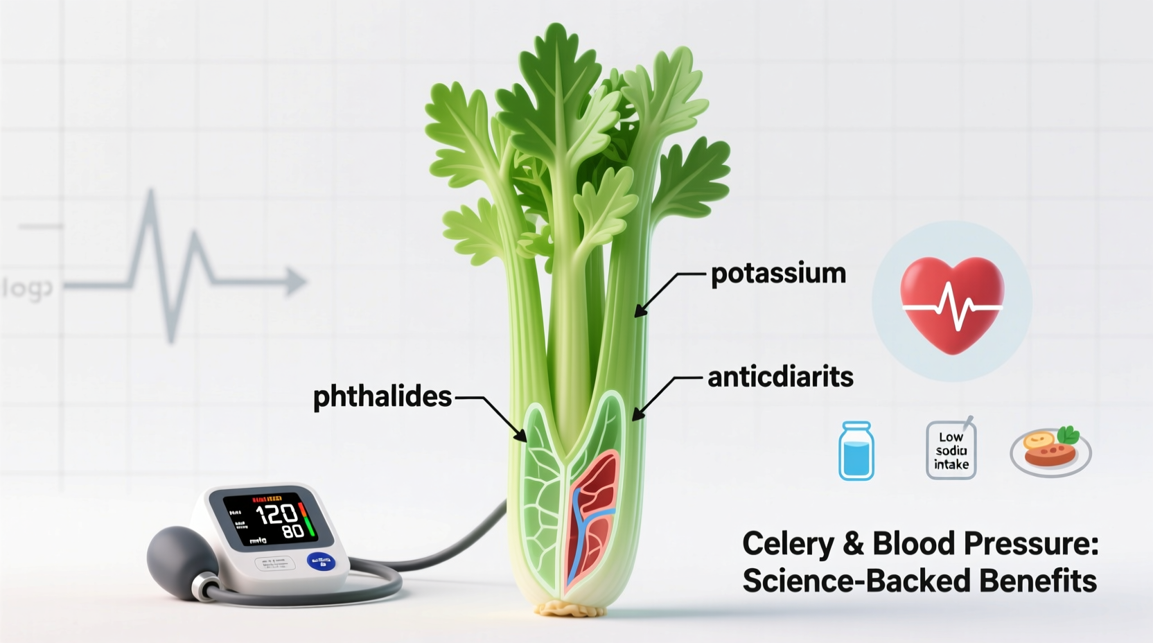 Celery for High Blood Pressure: Evidence-Based Benefits & Limits