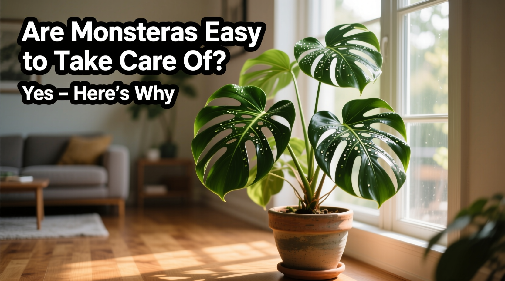 Are Monsteras Easy to Take Care Of? Yes – Here's Why