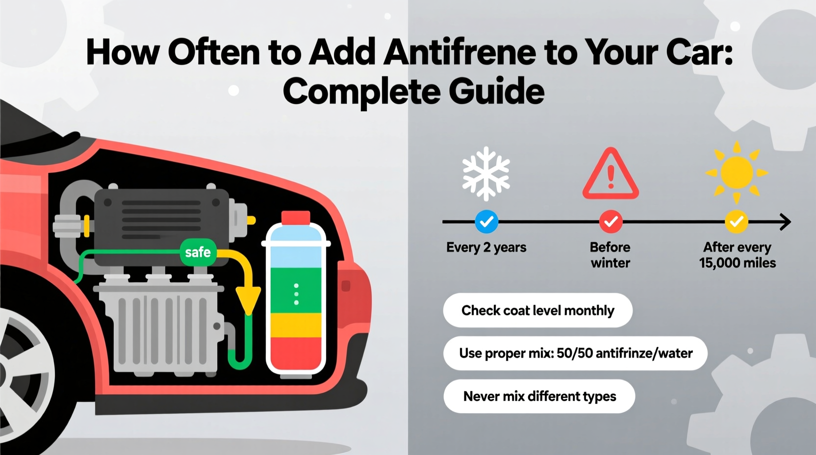 how often should you put antifreeze in your car