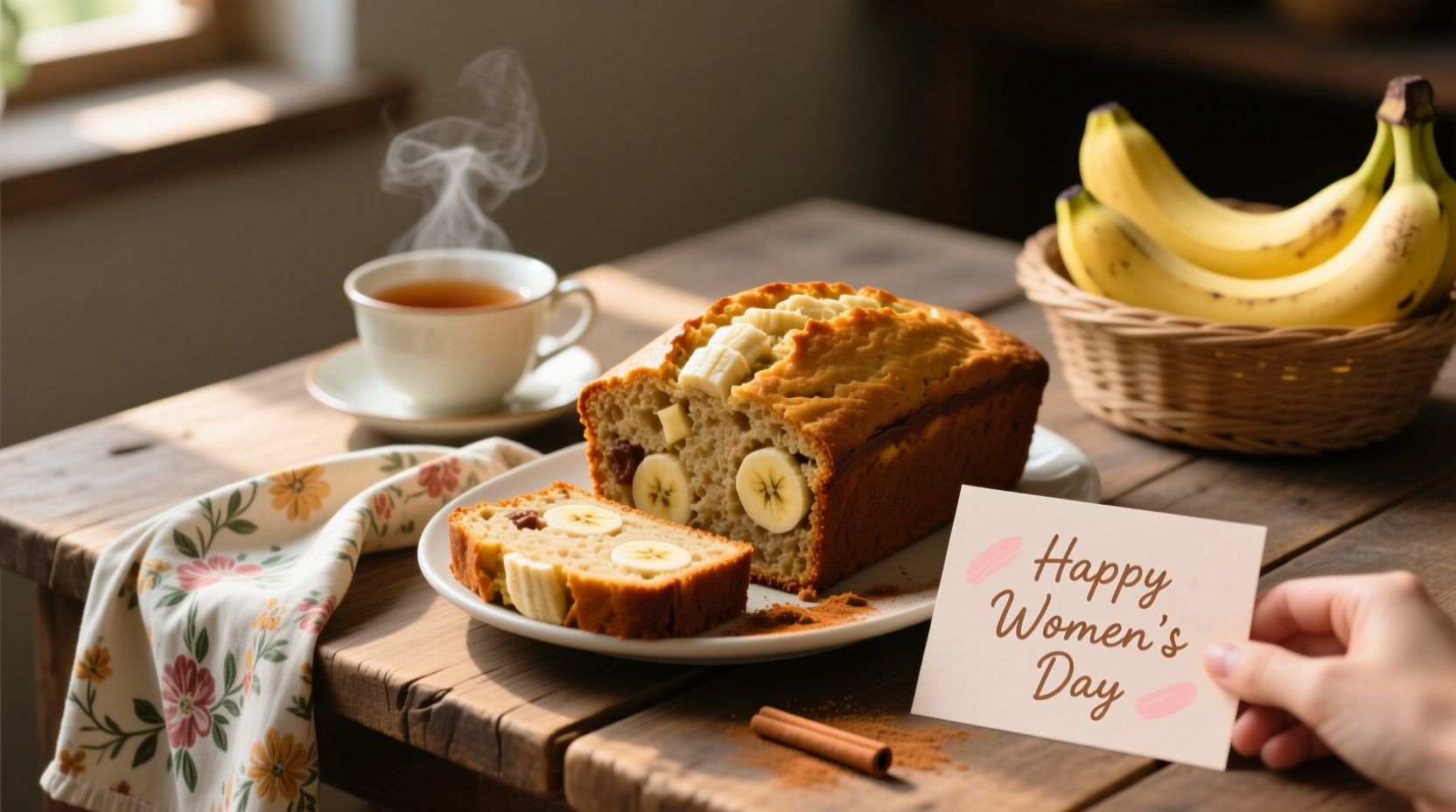 womens day recipe banana bread