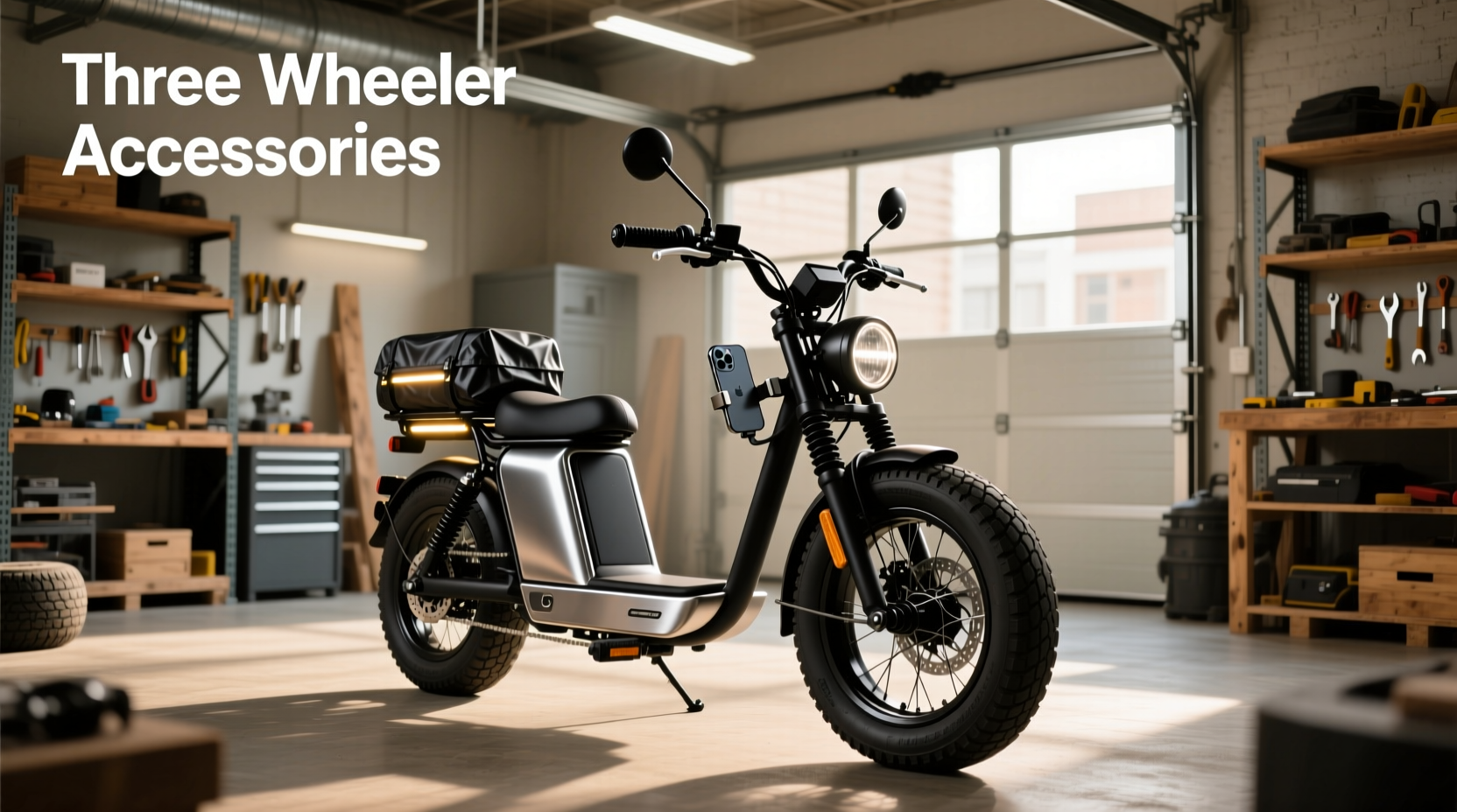 What Are Essential Three Wheeler Accessories & How to Choose Them?