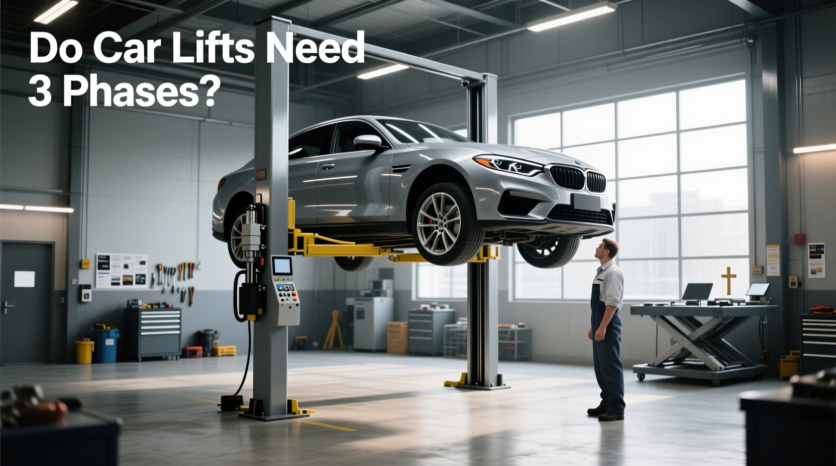 How to Choose a Single Phase Car Lift, Do Car Lifts Need 3 Phases?