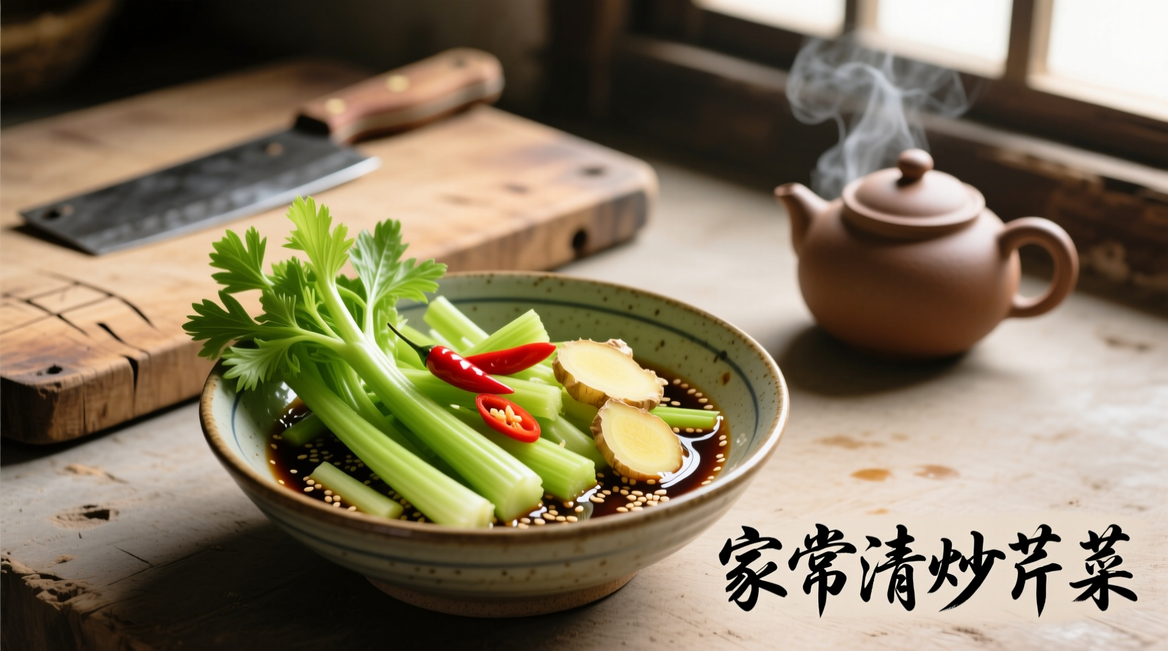 Authentic Chinese Celery Stir-Fry Recipe in 15 Minutes