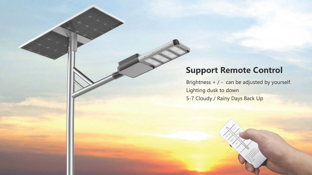 New Patent Separated 170lm/w 80W led street light solar street lighting led luminaires