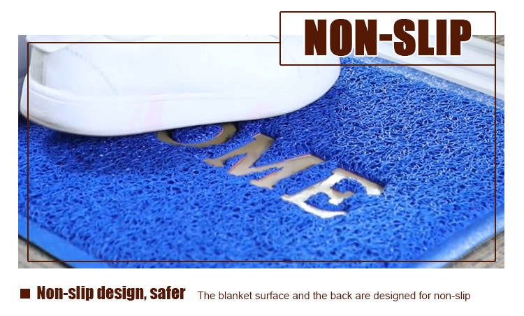Embossed welcome design pvc cushion mat for outdoor(图6)