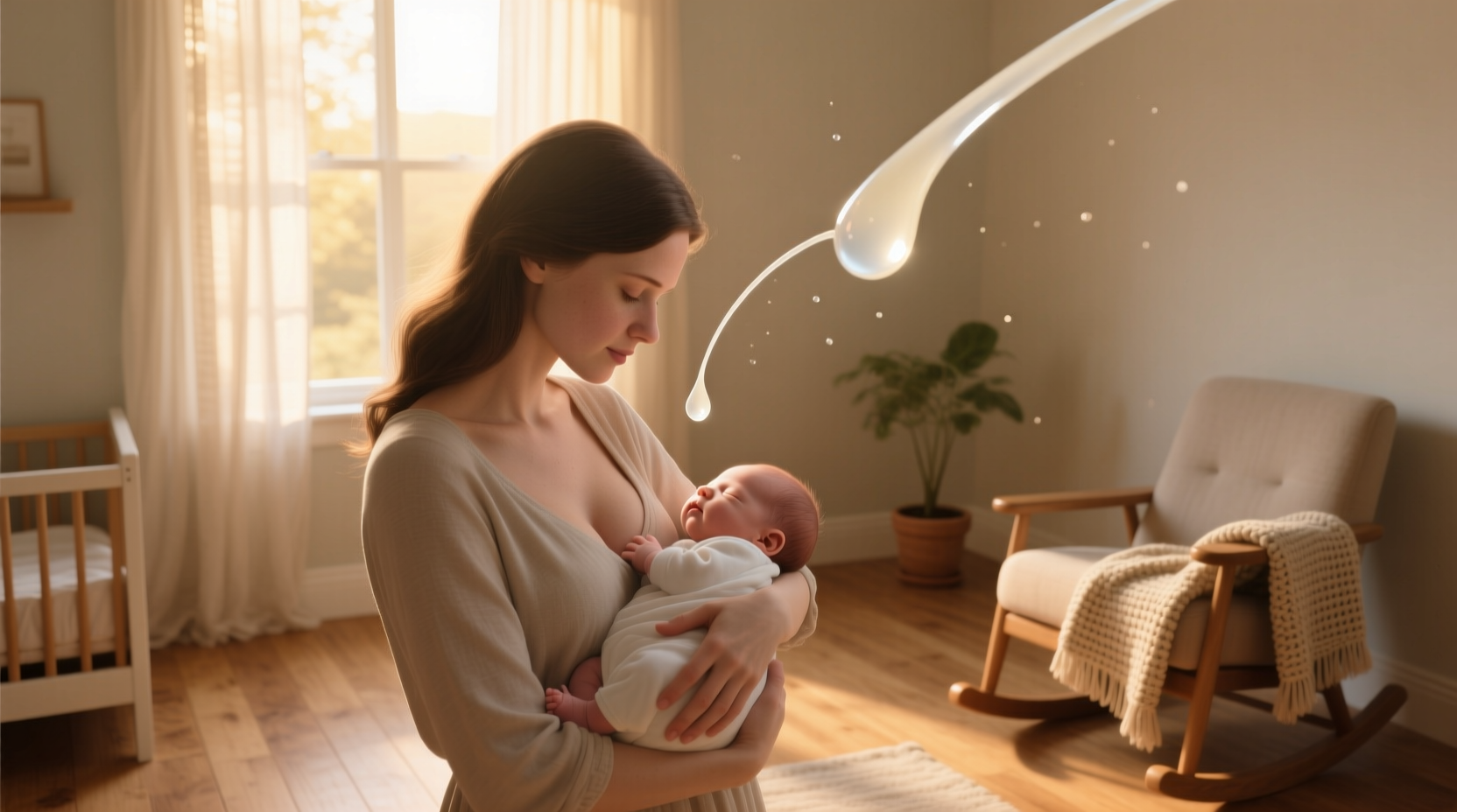 clear breast milk normal or concern