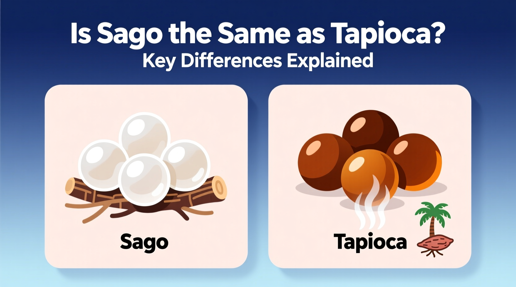 Is Sago the Same as Tapioca? Key Differences Explained