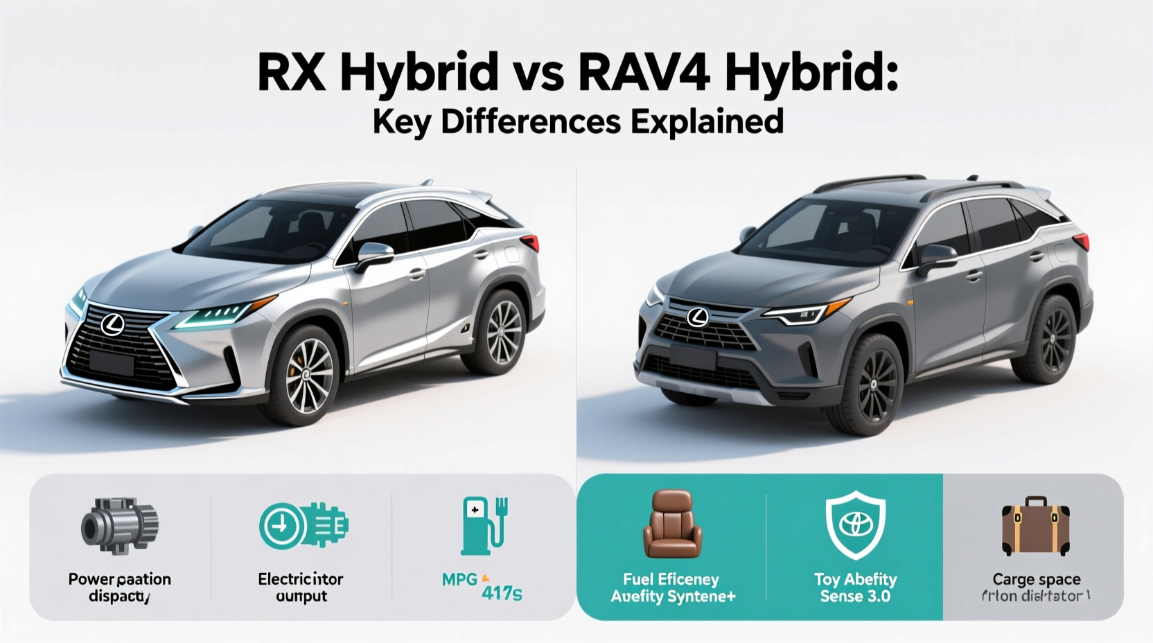 rx hybrid vs rav4 hybrid