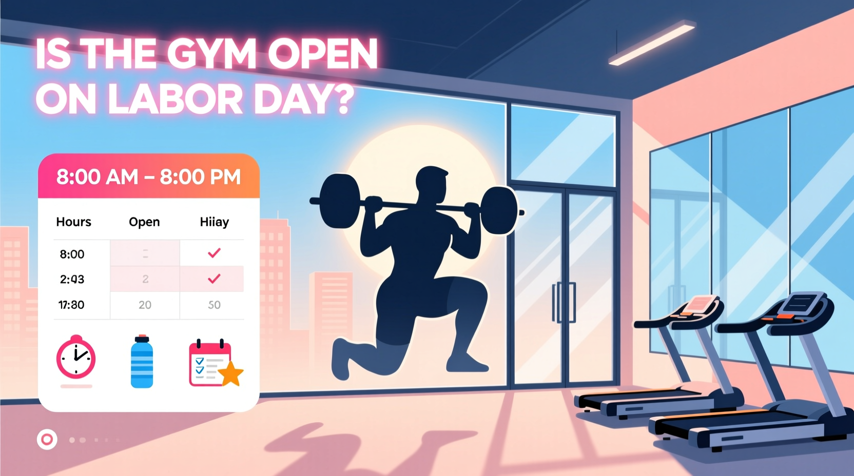is the gym open on labor day