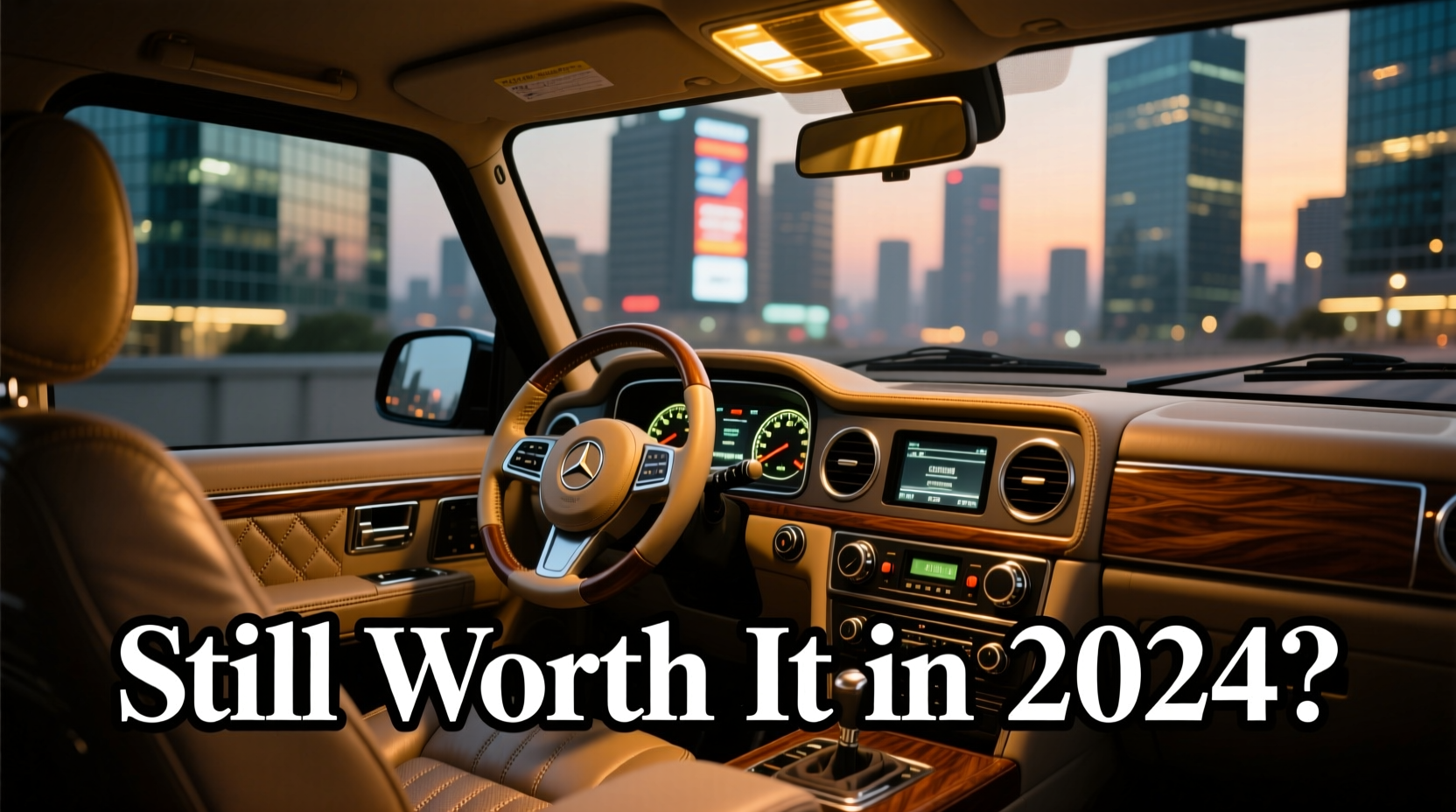 2013 g class interior worth it