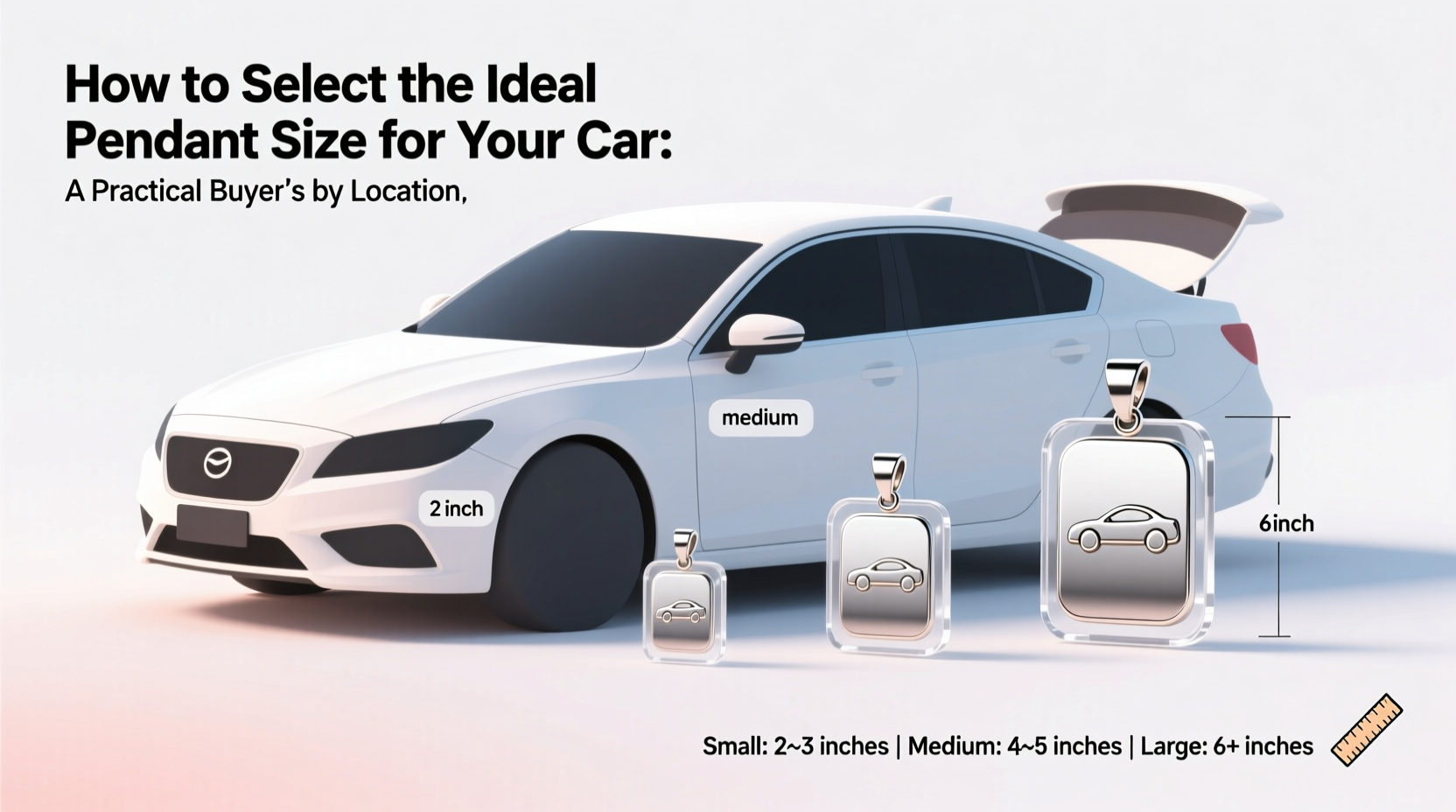 how to select the ideal pendant size for your car a practical buyers guide