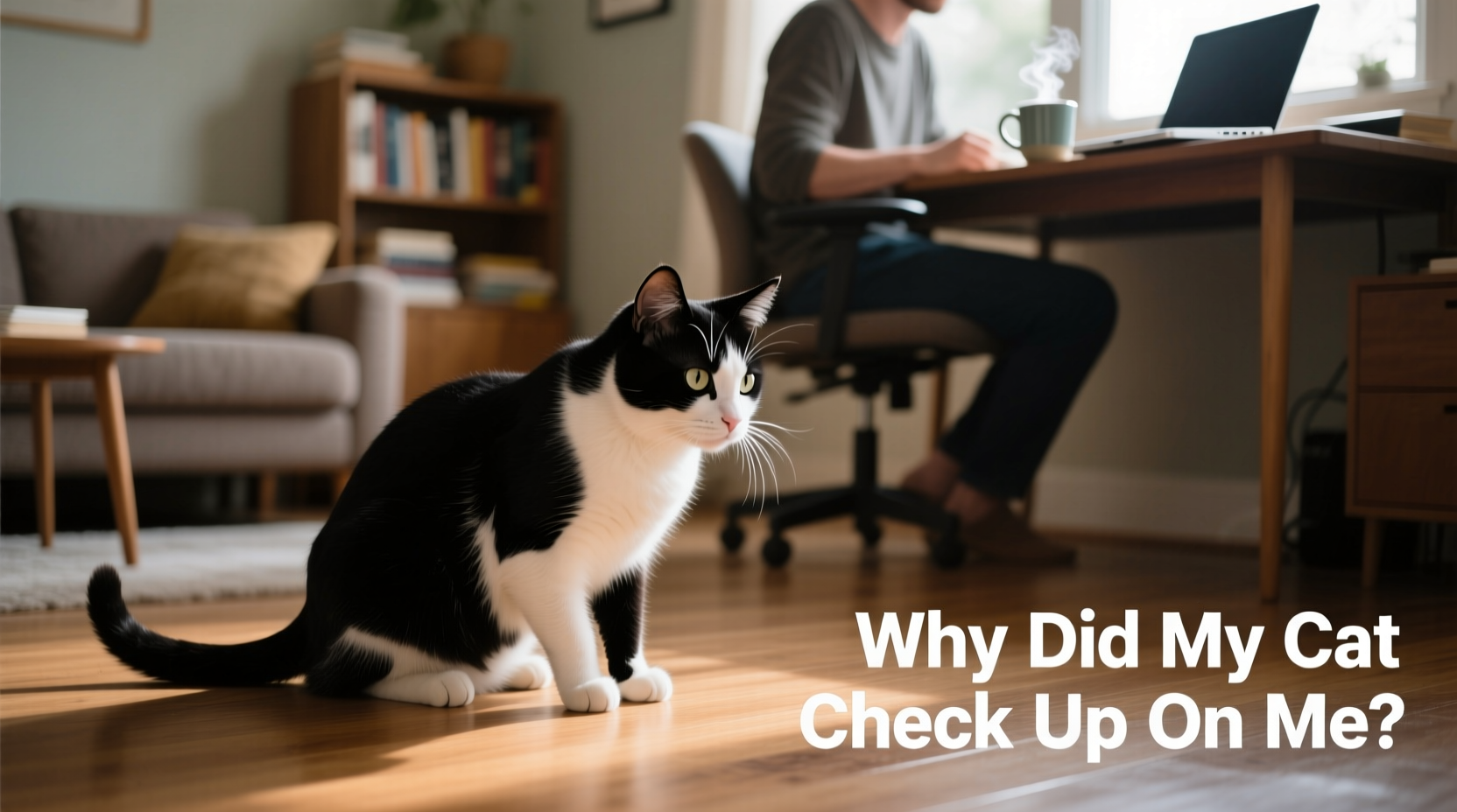 why did my cat check up on me understanding cat behavior