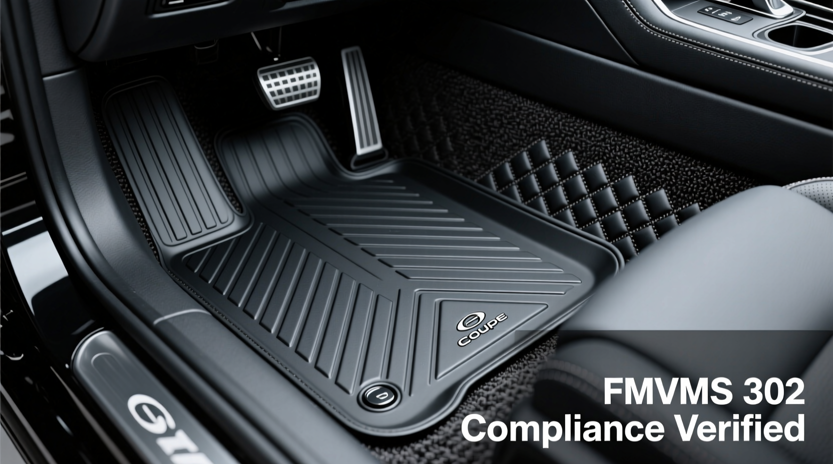 G37 Coupe Floor Mat FMVSS 302 Compliance Verified
