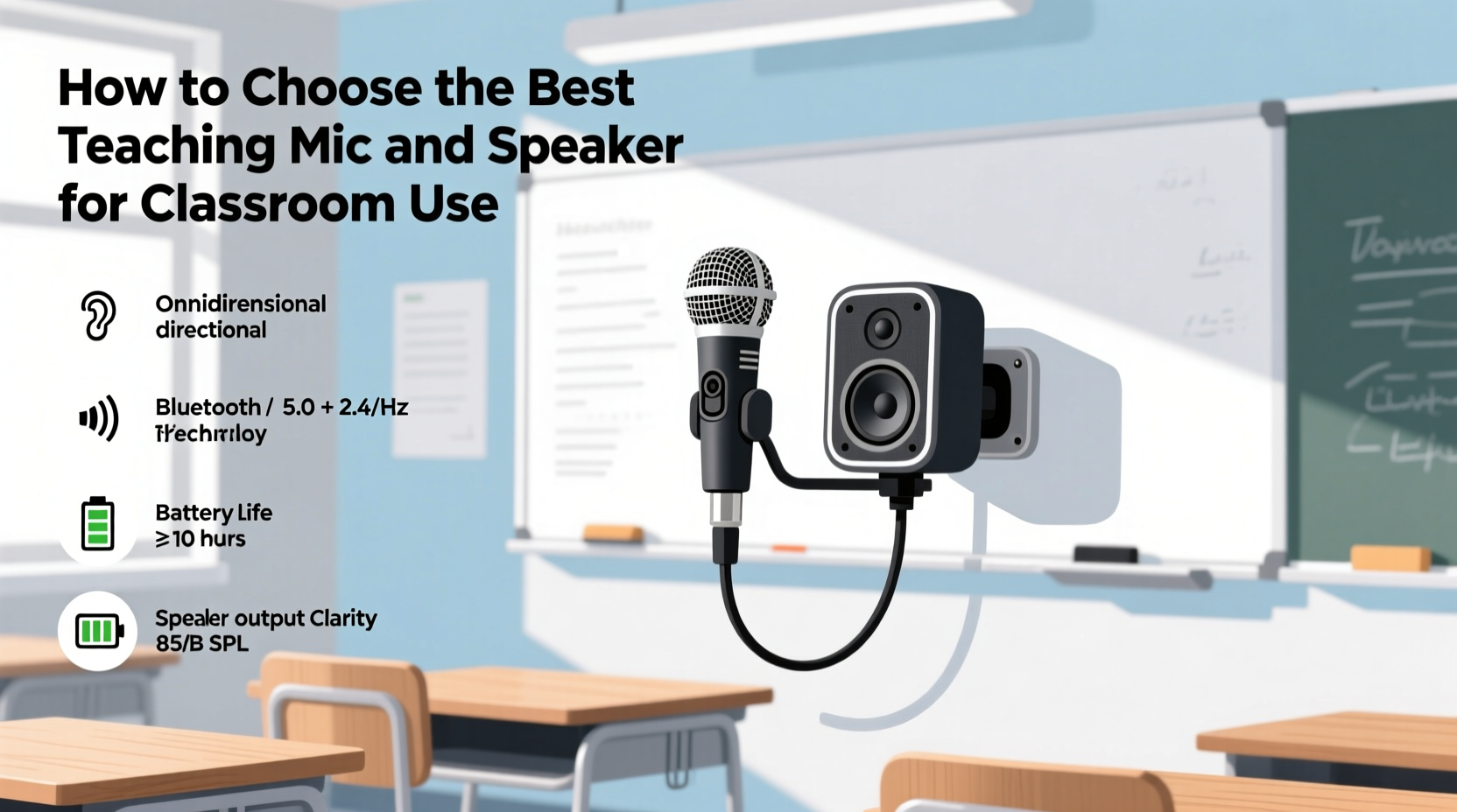 teaching mic and speaker