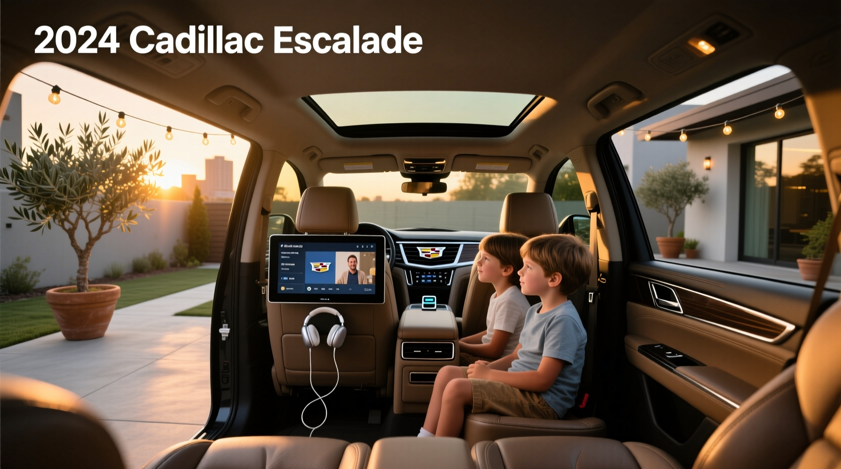 2024 escalade rear entertainment guide