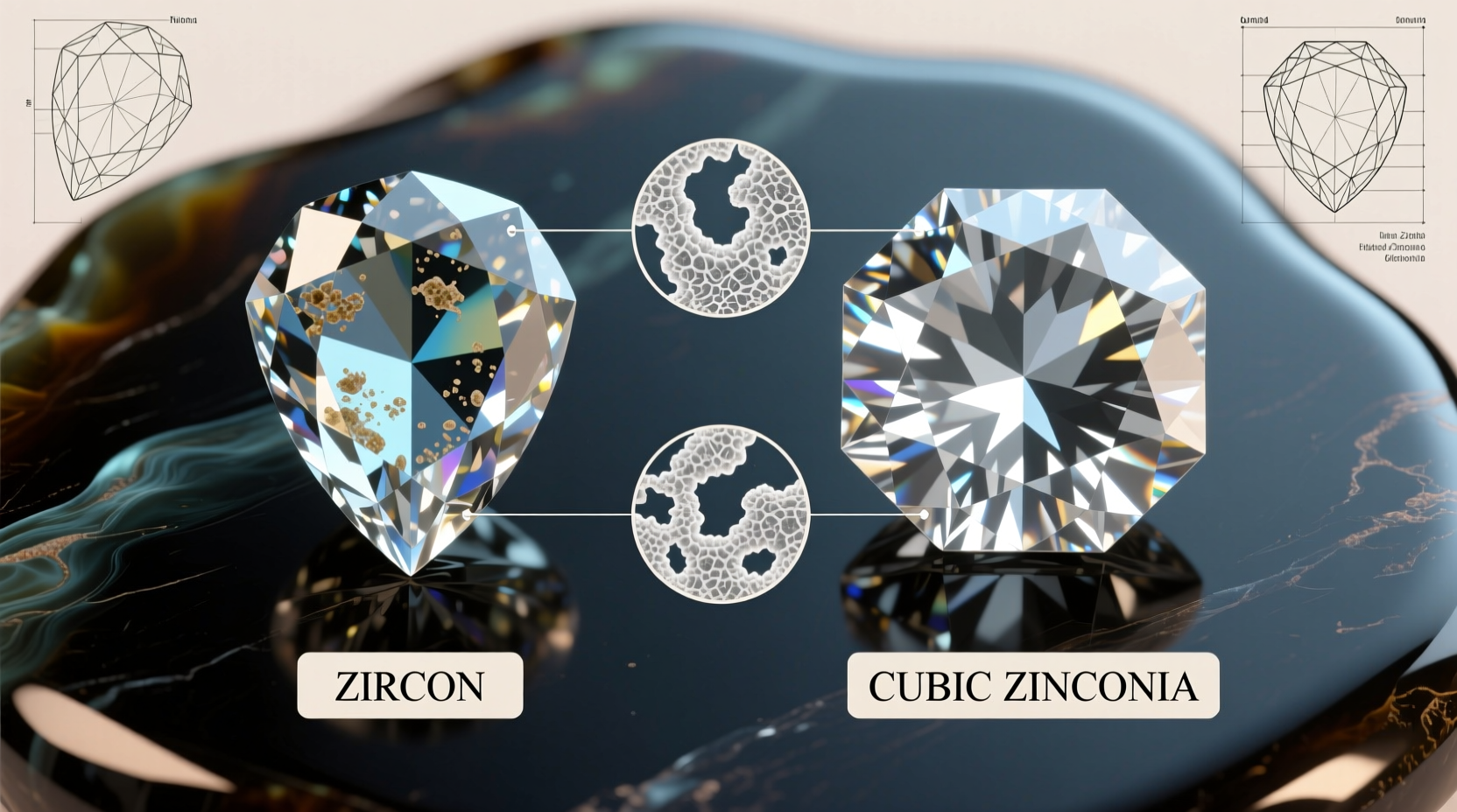 zircon vs cubic zirconia can you really tell the difference and does it even matter