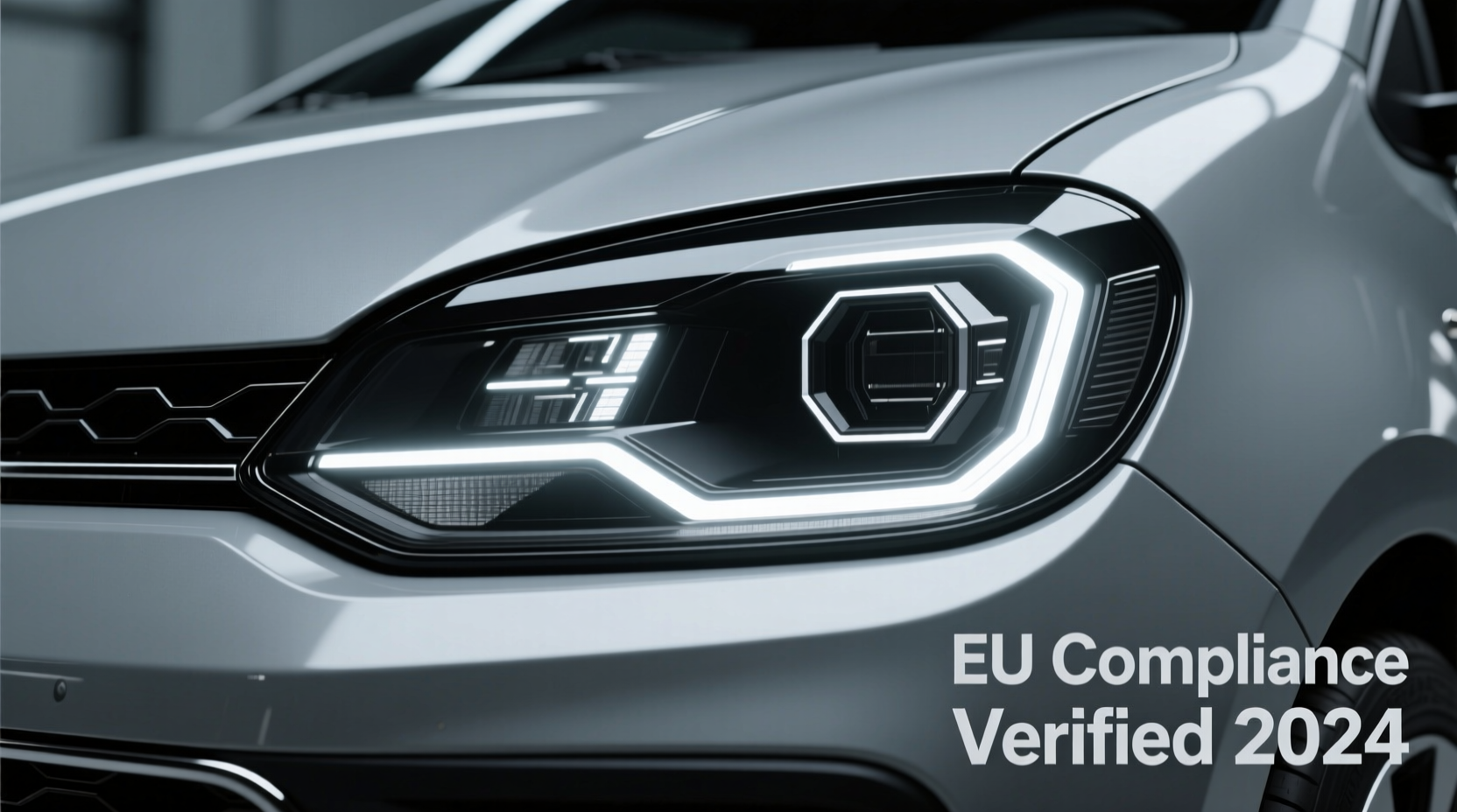 vw up led headlights eu compliance